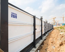 新型裝配式圍擋，推進城市形態(tài)建設(shè)